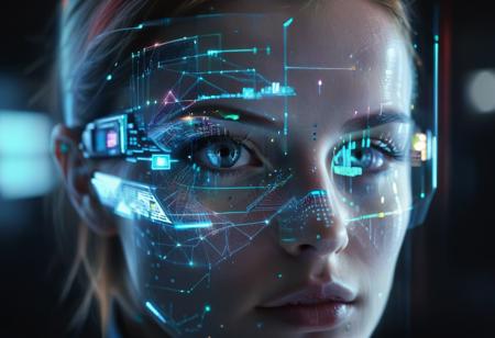 Futuristic Portraits - Holographic - Hologram - Futuristic UI版本v1.0 (ID: 410776)