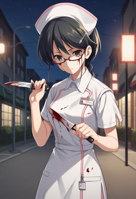Hazuki Shino/志乃 葉月/Shino Hazuki (ChäoS;HEAd/Chaos;Head) SDXL LoRA [Pony]