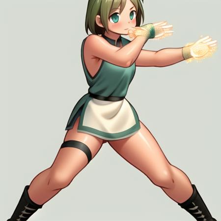 KOF style pixel art