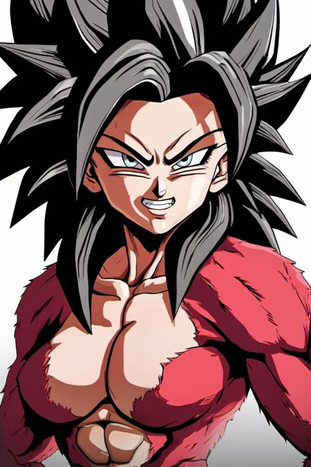 Caulifla + Super Saiyan 4 Form (Dragon Ball) [SDXL & SD1.5]