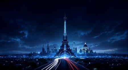 Tron Legacy style - Flux1.D