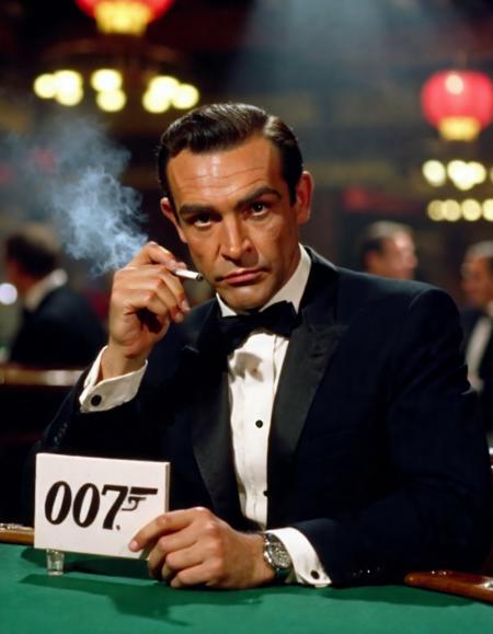 Sir Sean Connery as James Bond (Flux & SDXL)版本Flux v1.0 (ID: 827901)