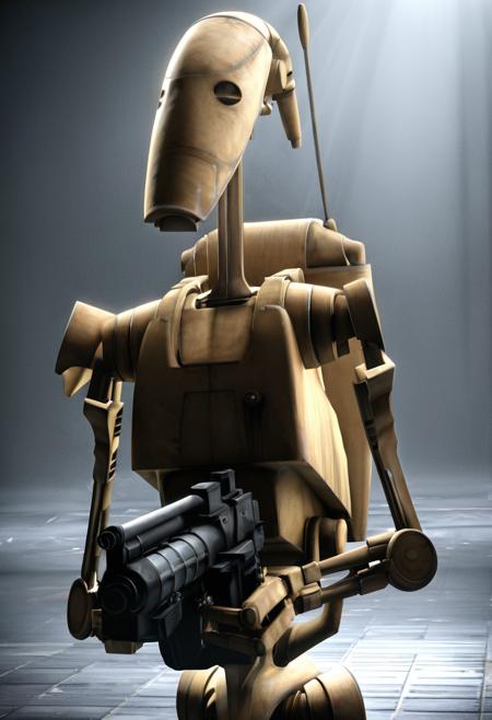Star Wars: B1 Battle Droid FLUX/SDXL/SD1.5/PONY版本v1.0 PONY (ID: 451957)