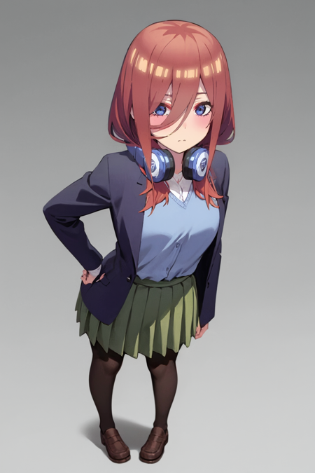 Miku Nakano - 中野 三玖 - The Quintessential Quintuplets - Gotoubun no Hanayome - SD1.5 LORA