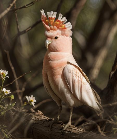 Lophochroa leadbeateri - Pink cockatoo