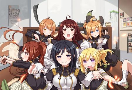 2Dfy FLUX (Multiple Girls & Pets Edition) | Anime Wallpaper