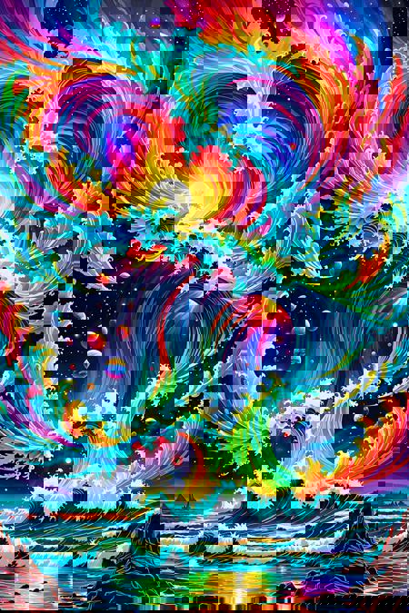 Otherworldly Colorscapes XL