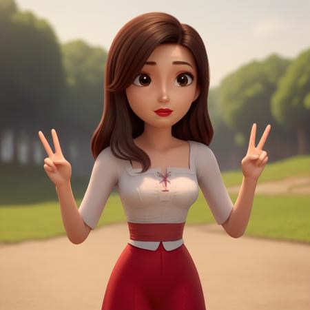 Snow White [ Red Shoes and the Seven Dwarfs ] by Leaf