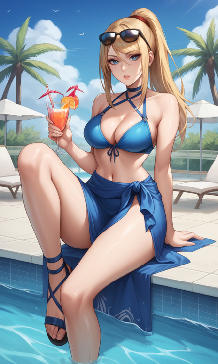 SSB4 Zero Suit Samus l PonyXL