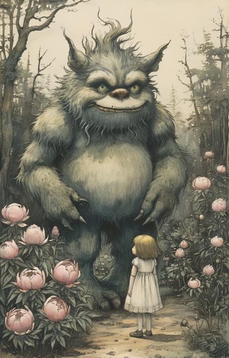 style of Maurice Sendak [SDXL] 377