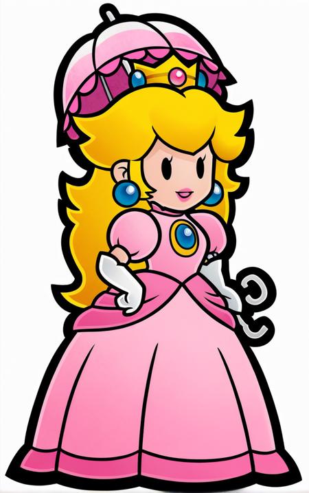 Paper Princess Peach | Heroes | 2 Attires