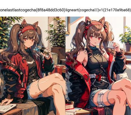 ligne claire style(cogecha焦茶),