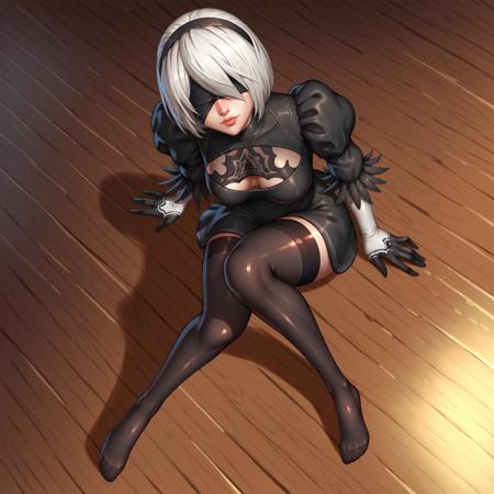 Shiny hosiery