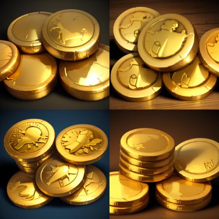 Coins (Fantasy Game Asset)