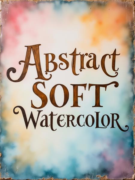 Abstract Soft Watercolor - CE - SDXL & Flux版本V01 - Flux.1 D (ID: 910100)
