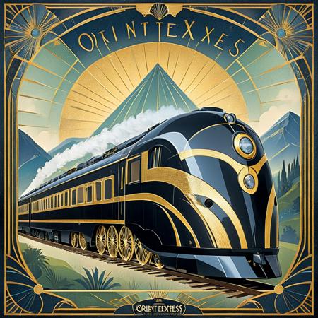 Art Deco (SDXL, Pony, Flux)