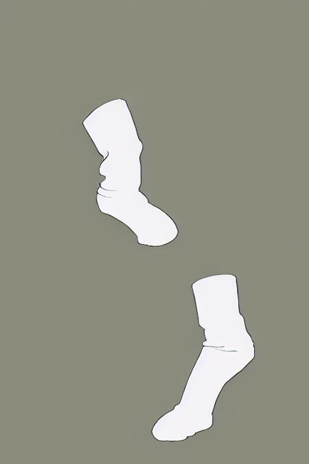 socks removed - white | simple painting layer