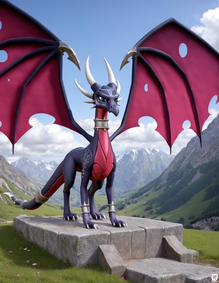 Corrupted Cynder【 The legend of Spyro - A New Beginning 】- 【PONY - FLUX - DSXL】