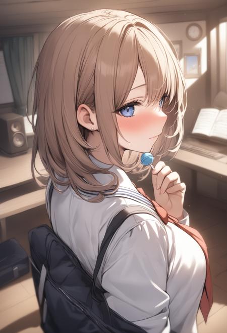 [SDXL&Pony] lollipop / Chupa Chups / ロリポップ / ペロペロキャンディ / チュッパチャップス版本Animagine v1.0 (ID: 329098)
