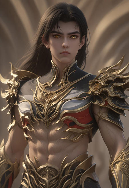 石昊 Huang 3D版本v1.3 Zhu Yan armor (ID: 838589)
