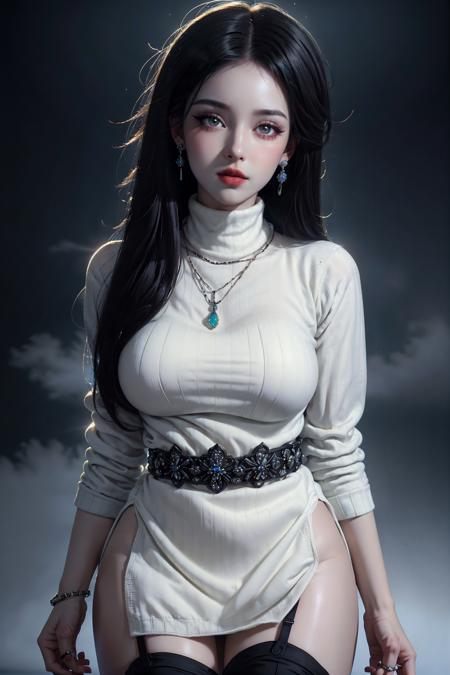 绪儿-带妆容脸模Face model with makeup