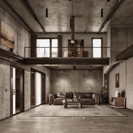 工业风装修industrial-style-interior版本v1.0 (ID: 170632)