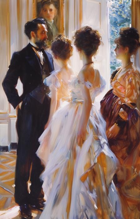 style of John Singer Sargent [SDXL] 407