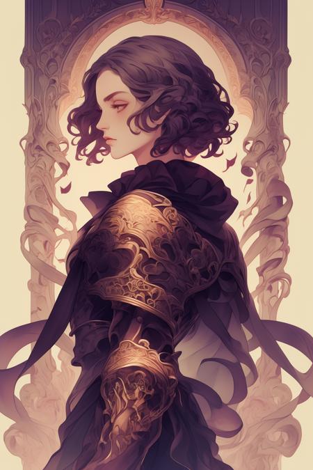 Anime Tarot effect of a complex armor - tangbohu 33