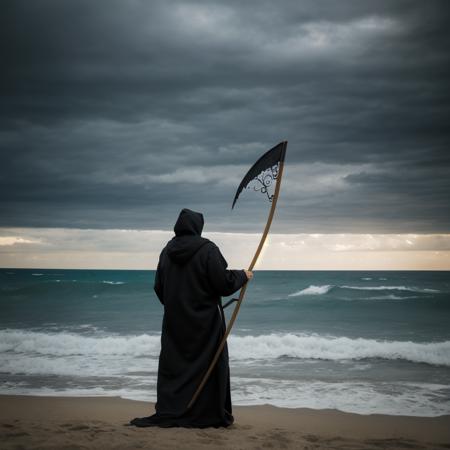 Grim Reaper cinematic style XL + SD1.5