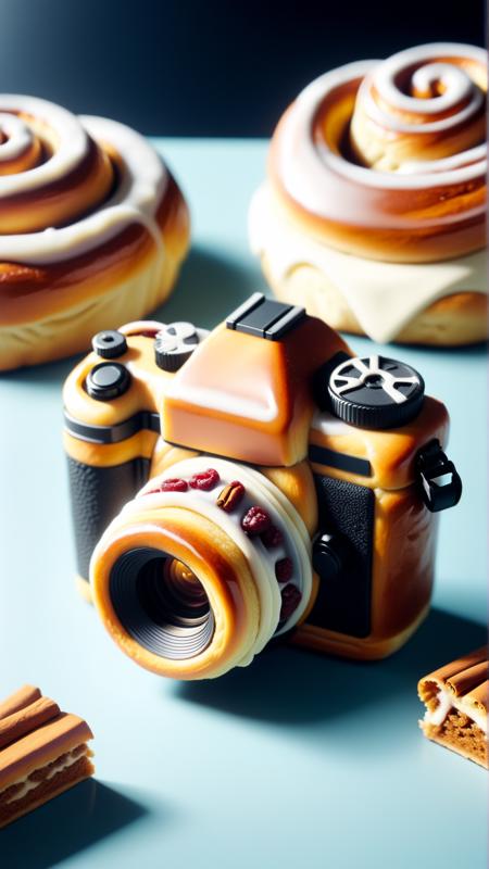 Cinnamon Bun Style SDXL
