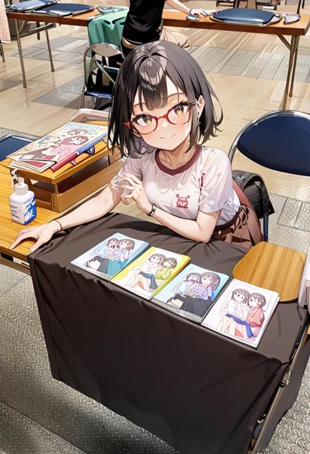同人誌即売会 / Doujinshi convention SDXL