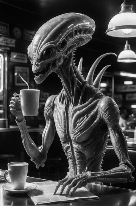 SDXL Alien Daiton