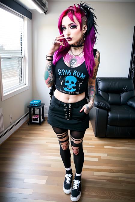 Pink Emo XL