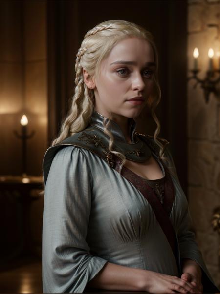 Emilia Clarke as Daenerys Targaryen - LORA  - FLUX and PONY ?