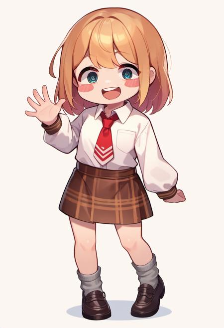 Amelia Watson (4 outfits + Smol Ame) for PonyXL