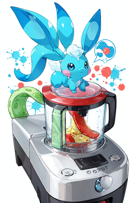 Carbuncle in a Blender (Noulith Maker 3000) [FFXIV] [Meme LoRa]