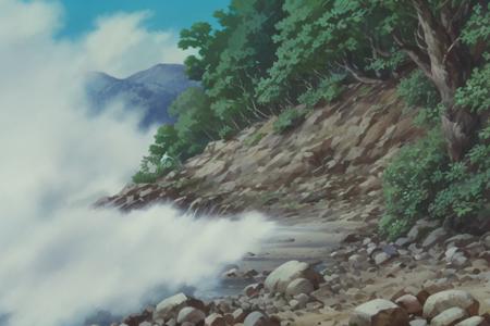 Princess Mononoke - Scenery / Background Style ( Ghibli )
