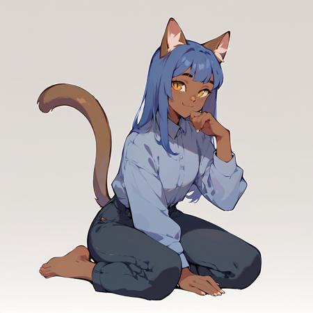 Grace Heiden (OC) Catgirl