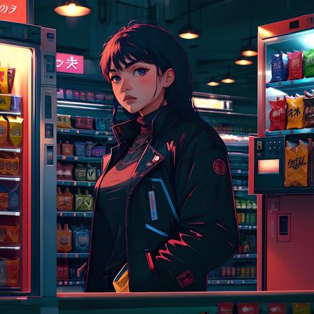 Vaporwave Visual [LoRA] by Woncho