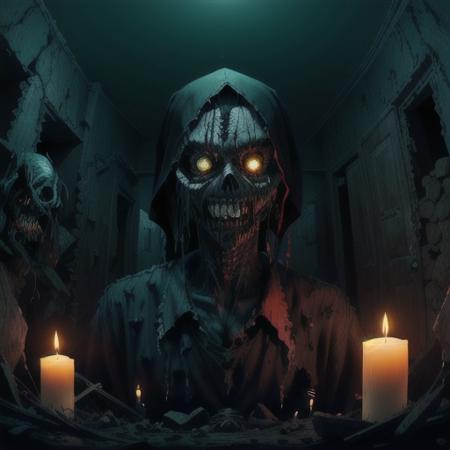 Derek Riggs style (Iron Maiden)