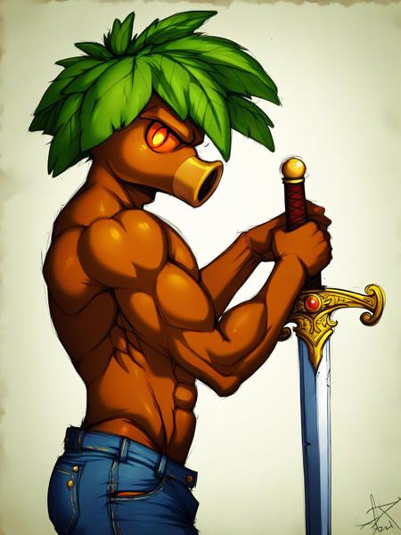 (SDXL Pony) Deku Scrubs - Legend of Zelda