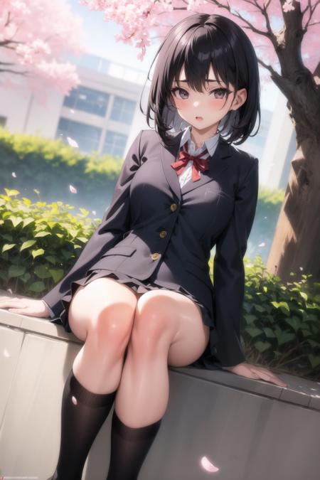 School gate background