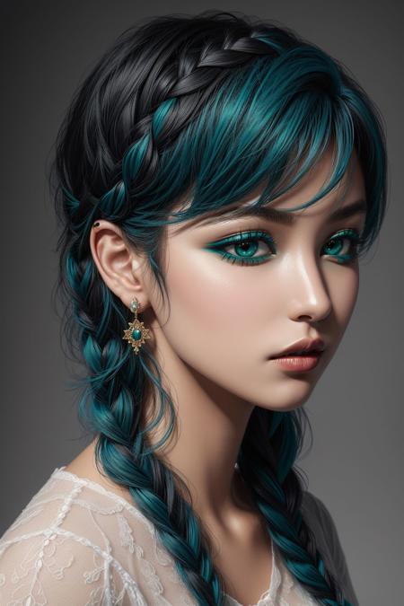 Hair colors and styles (male and female)
