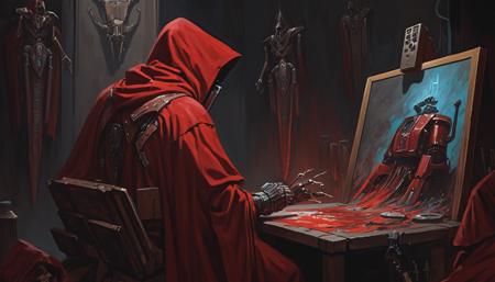 War and Diffusion: WARHAMMER 40K