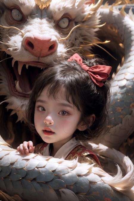 Auspicious New Year in the Year of the Dragon-Chinese Dragon Illustration-Children’s Photography and Photos in Two Dimensions版本v1.0 (ID: 260965)