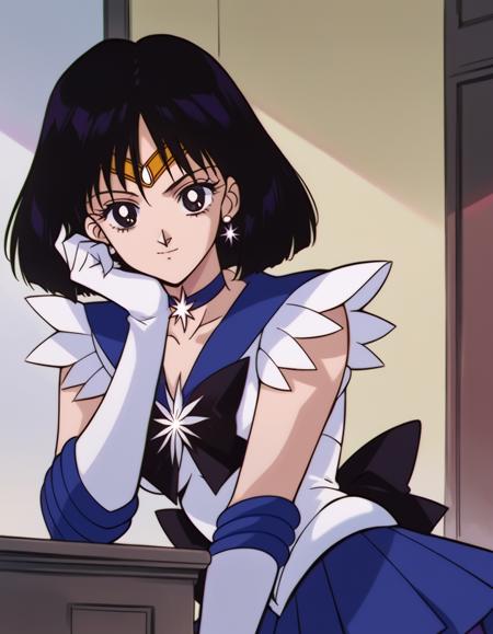 Hotaru Tomoe (土萠 ほたる) / Sailor Saturn (セーラーサターン) - Sailor Moon (美少女戦士セーラームーン) - COMMISSION W/ DATASET