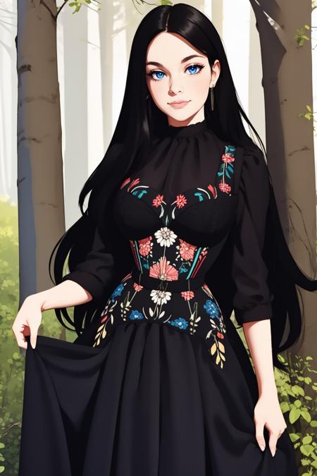 Artisan Corset and Dress SD 1.5