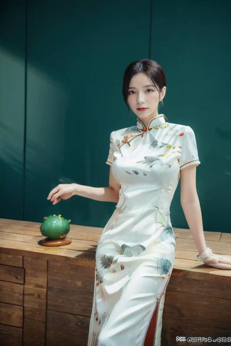 【Realistic】水墨丹青 旗袍 China Dress / Cheongsam / Qipao