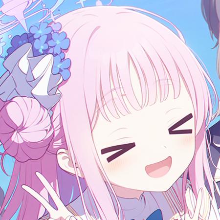 Bluearchive Key Visual (hennnachoco face XL)
