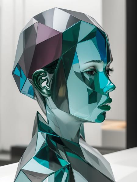【Sculpture Design】 Colorful Glass Sculpture Artwork